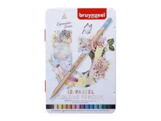 Kleurpotlood Bruynzeel Expression 12 stuks pastel kleuren - 2