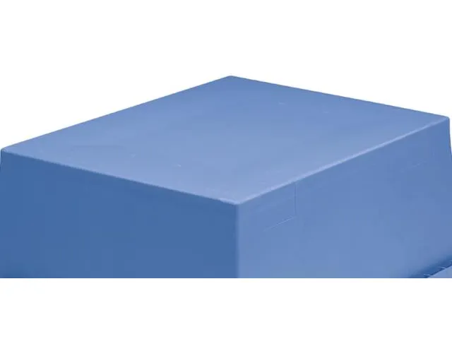 Herbruikbare Stapelbak Grote Capaciteit 453x800x600 Mm 153l Deksel