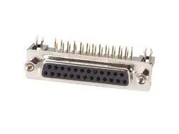 Vrouwelijke 25P Sub-D Connector - Printmontage