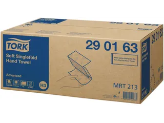 Tork 290163 Handdoek Singlefold H3 Z-vouw Advanced Wit 15x250 vel - 2