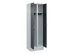 locker voor scheiding van kleding,HxBxD 1950x600x500mm,2vak
