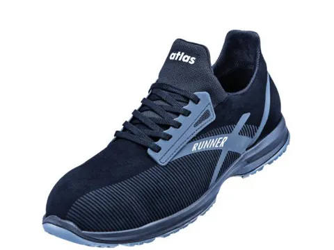 Atlas Runner 95 lage veiligheidsschoenen, zwart, maat 41, per paar