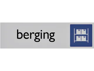Infobord pictogram berging 165x44mm - 1