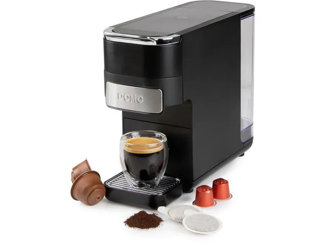 Koffiezetapparaat 4-In-1 1.5L Zwart