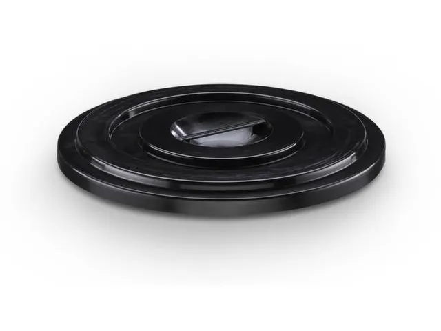 couvercle indépendant HDPE p. tonneau capacité 35l noir suppl. prix