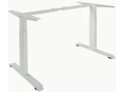 Verstelbaar Bureau Frame Wit 160Cm