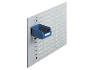 Gesleufde Plaat Staal Hxb 450x500mm Liggend Ral 7035 Lichtgrijs - 2