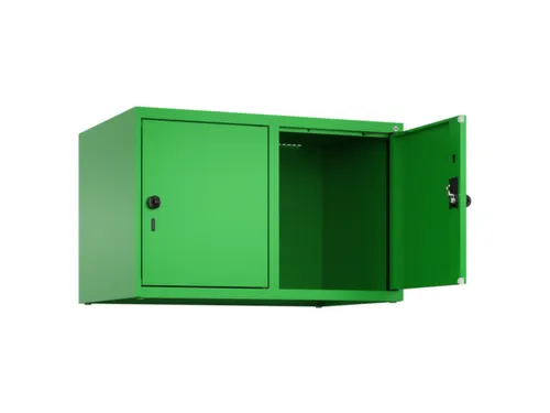 opzetkast,v. locker,2vak.,vak B 400mm,HxBxD 500x800x500mm,draaigrendel