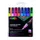 Verfstift Posca PC3M Fijne punt 0,9-1,3mm 8 stuks glitter pastelkleure