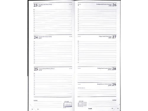 Agenda 2027 Brepols Saturnus Lima 7dagen/2pagina's smal zwart