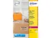 Etiquettes laser Avery 99,1x67,7mm transparent 25 feuilles