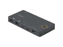 2-Poorts Hybride USB-A + HDMI & USB-C KVM Switch