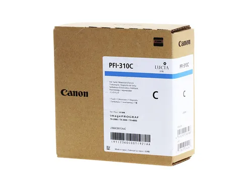 Inktcartridge Canon PFI-310C blauw