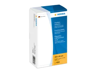 HERMA 4329 Frankeeretiketten dubbel 163x45mm 500 stuks - 1