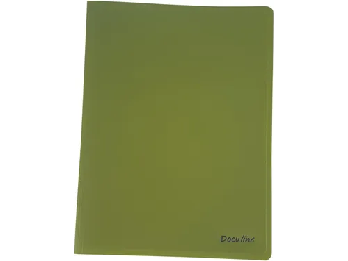 showalbum Nature A4 uit PP 50 tassen kaki groen