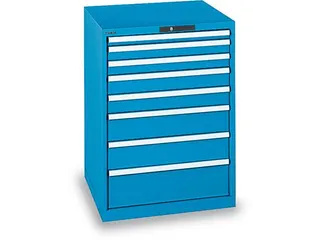 Ladenkas Code 1000x717x725mm 8laden 75kg Afwerking Ral5012 - 1