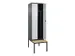 locker voor scheiding van kleding,HxBxD 2120x600x815mm,2vak