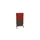 scheidingswand,HxB 1545x800mm,NV bruin hickory,BN4011-rood
