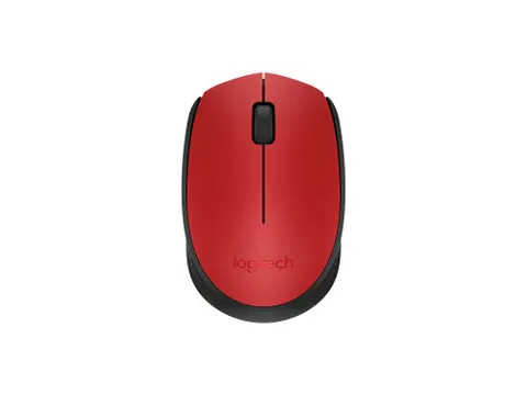 Logitech M171 Draadloze Muis rood