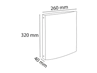 OUTLET Ringmap IDERAMA A4 4 R 30mm geassorteerd - 13