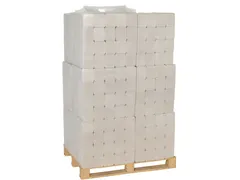 Papieren Handdoek Z-vouw 2-Laags 24x23cm 3800st Pallet