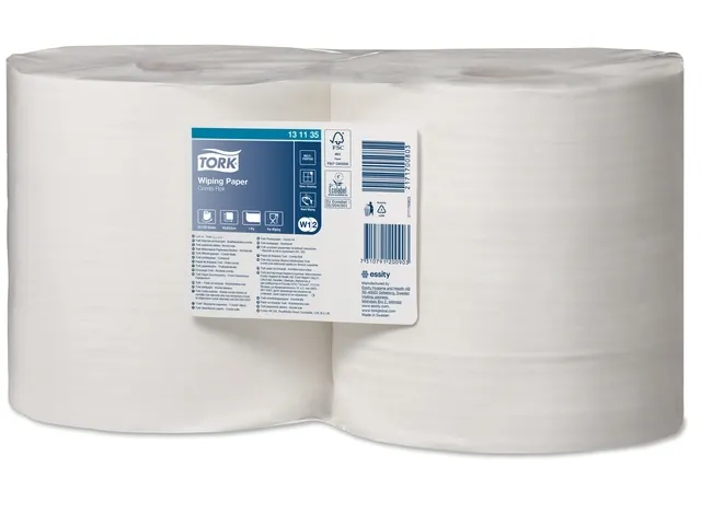 Papier d'essuyage Tork W2 Advanced 131135 1 épaisseur 1150 feuilles b