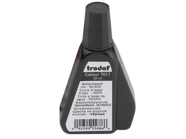 Trodat stempelinkt 7011 28ml Zwart