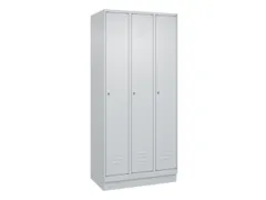 locker voor scheiding van kleding,HxBxD 1950x900x500mm,3vak