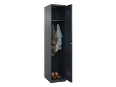 locker,HxBxD 1850x400x500mm,1vak,vak B 400mm,cil.-slot,staand op vloer