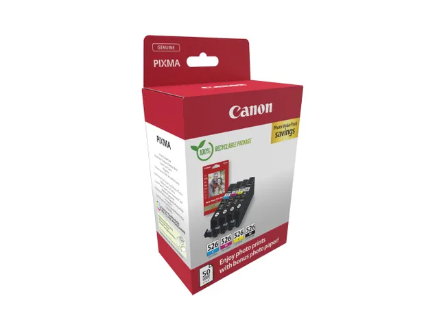 Canon 4540B019, Zwart, Cyaan, Magenta, Geel, 9 ml, 9 ml, 4 stuk(s), Ph