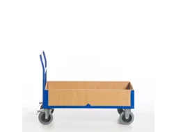 boordwandwagen,draagverm. 600kg,laadvl. LxB 1200x770mm,houtplaat