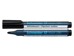 Whiteboardmarker Schneider Maxx 290 rond 2-3mm zwart