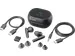 Écouteurs noir charbon Poly Voyager Free 60+ UC + adaptateur USB-C BT