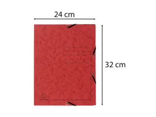 Elastomap3 klep. gedruckt 355g rood - 4