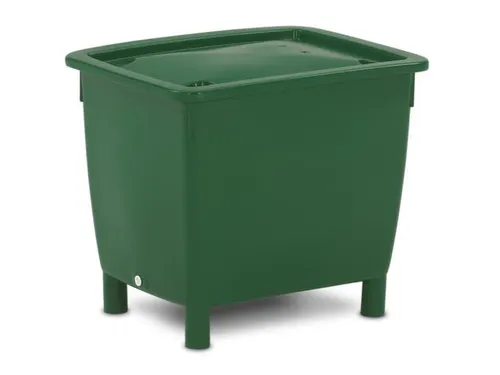 Deksel Voor Hoekige Opslagbak 210 Liter Groen