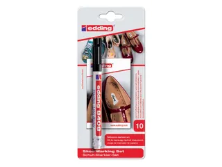 Viltstift edding 8408 schoenmarker rond zwart 0.75mm - 1