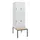 Dubbeldekse dekenkist,HxBxD 1950x600x815mm,2x2vak.,vak B 300mm