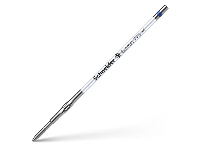 Recharge stylo bille Schneider Express 775 M bleu
