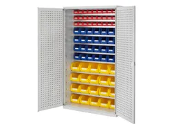 Ruime Bakkenkast 1950x1130x590mm 78 Magazijnbakken Geperf.