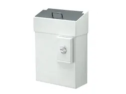 Hygiënebak 10 Liter Wit Met Zakjeshouder