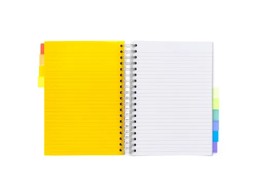 Projectboek Pukka White B5 lijn 10-tabs 200vel/400 pagina's 80 gram