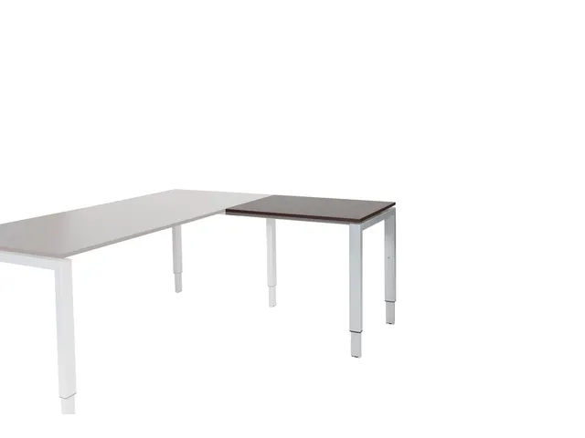 Domino Aanbouw Hoogte Verstelbaar 800x600mm Logan Eiken 25mm Alu