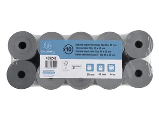 Telrol Exacompta 80mmx44m kern Ø12mm SafeContact thermisch - 4