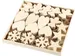 Ornament 9-11cm dikte 4mm triplex/pk90