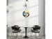 Wandklok NeXtime Vogue 43cm glas