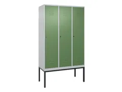 locker voor scheiding van kleding,HxBxD 2120x1200x500mm,3vak