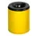 prullenmand zelfblussend 80 liter HxØ 560x465mm kop zwart geel