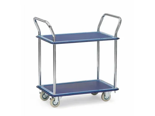 Platformwagen Van Staal 3112 120kg Laadvlak 740x480mm Ral 5007