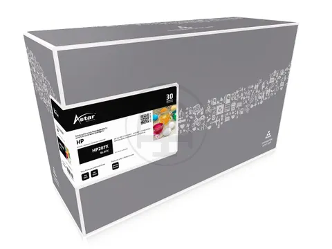 As20253 Astar Hp 207X Clj Toner Zwart Hc Rebuilt 3150 Pagina's