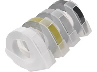 Tape Voor Lettertang 9 Mm Traditioneel 4 Kleuren - 2